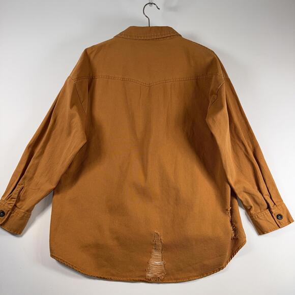 Versona Mustard Denim Jacket - XL - Picture 3 of 4